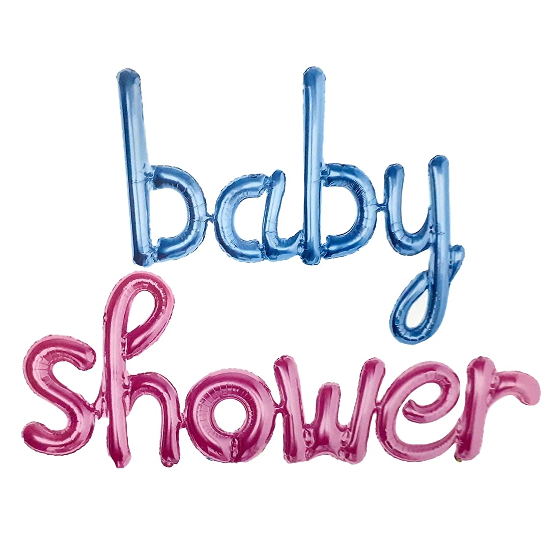 Baby Shower Cursive Text Foil Balloon for Gender Neutral Baby Shower Party Decoration