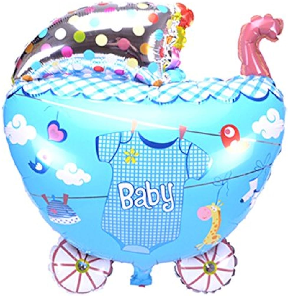 Baby Shower Pram Foil Balloon